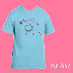 This shirt is a way to ask for a proposal